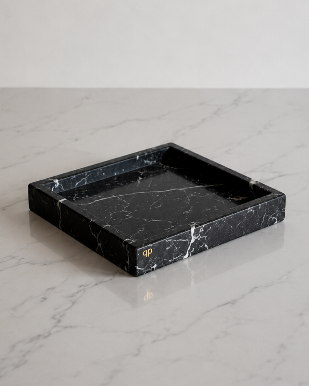 Bandeja Triunfo Quadrada - Nero Marquina