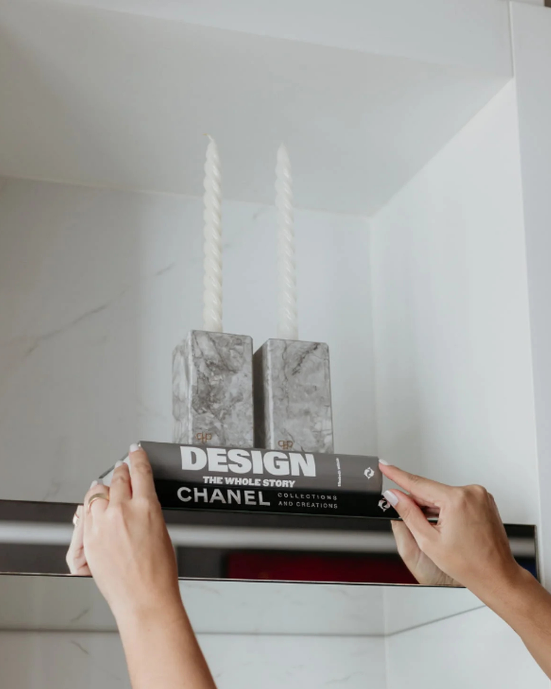 Trio de Velas P&B