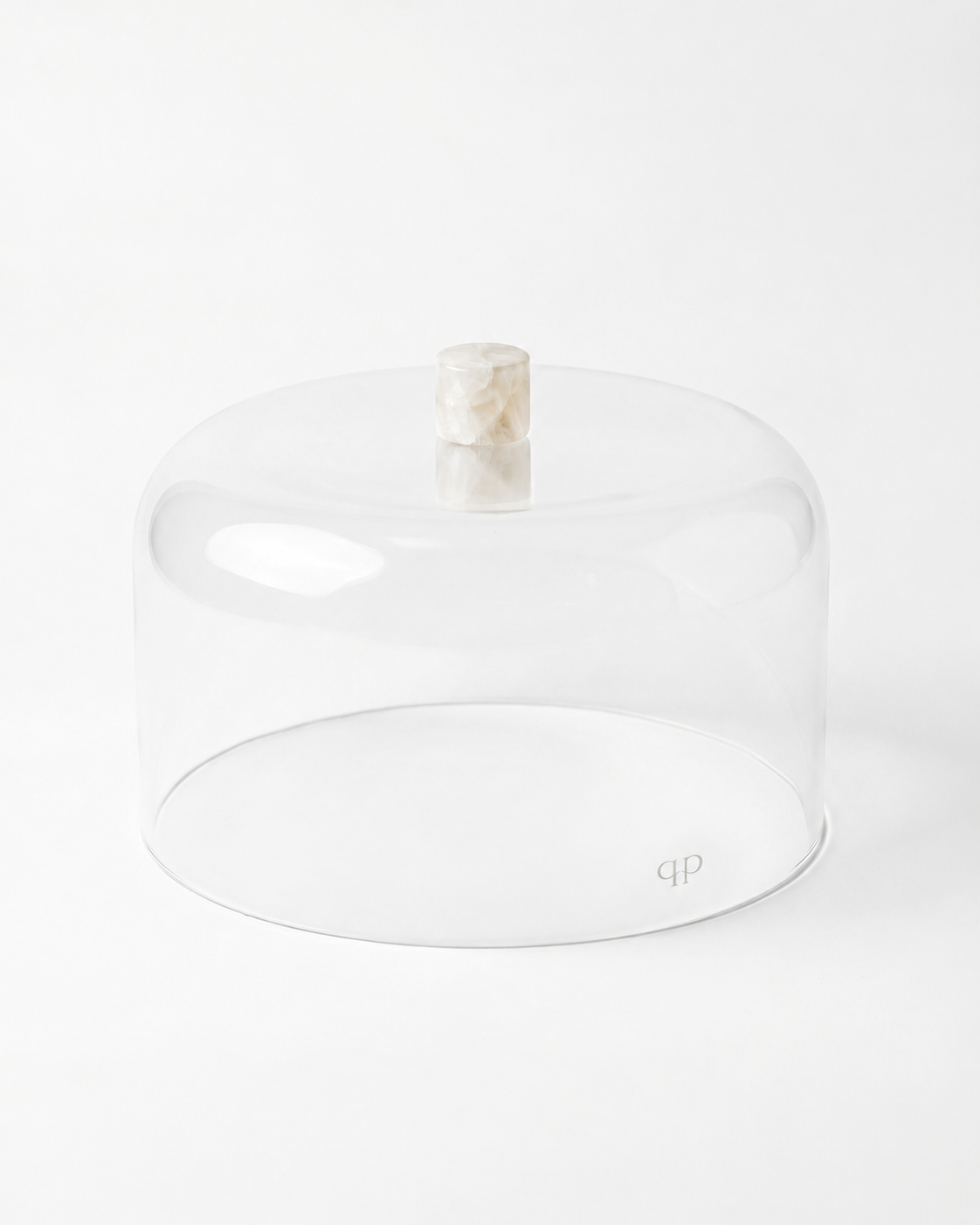 Cúpula para Boleira - Puxador Ônix Cristal