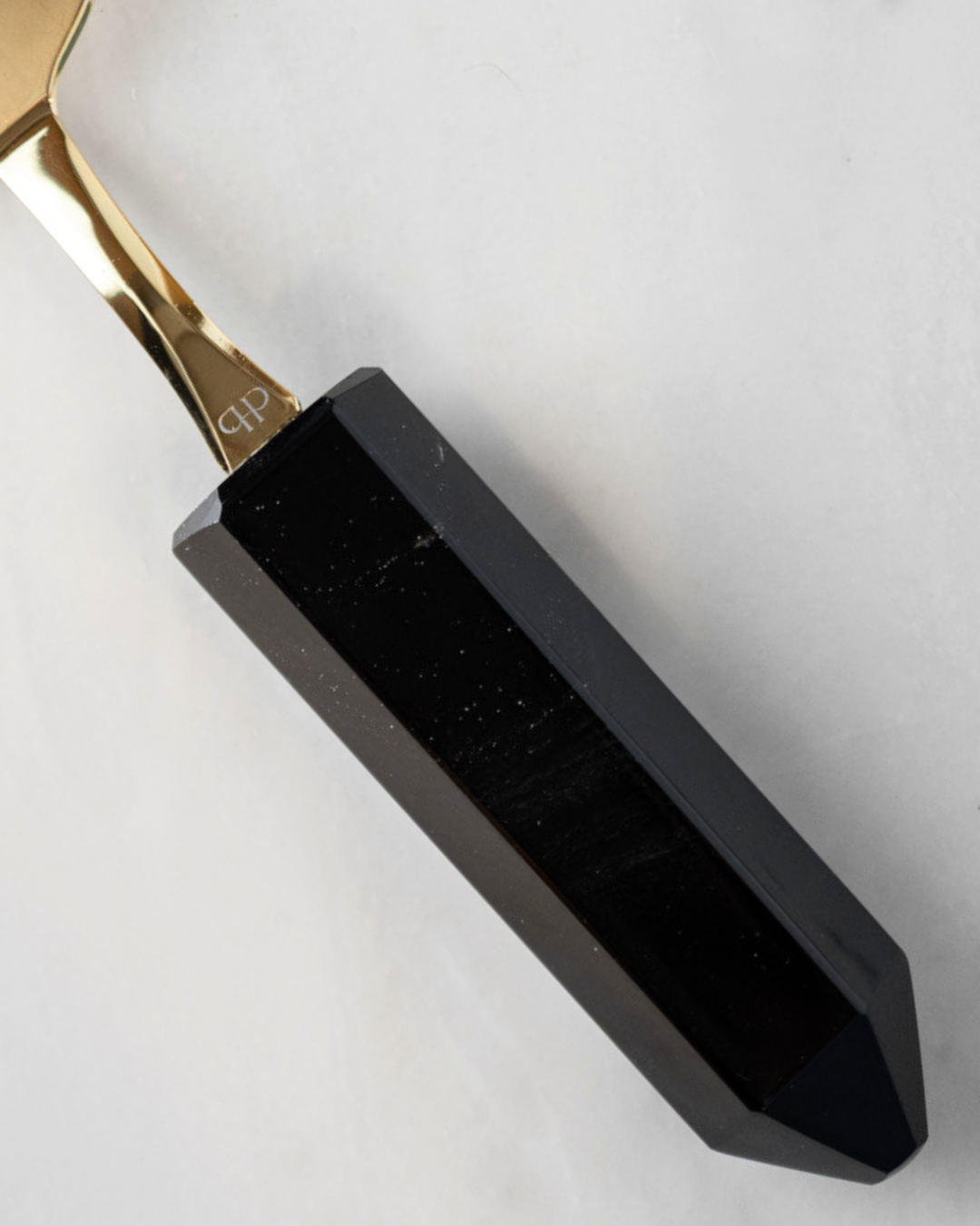 Pá para Bolo Gold - Obsidiana Negra