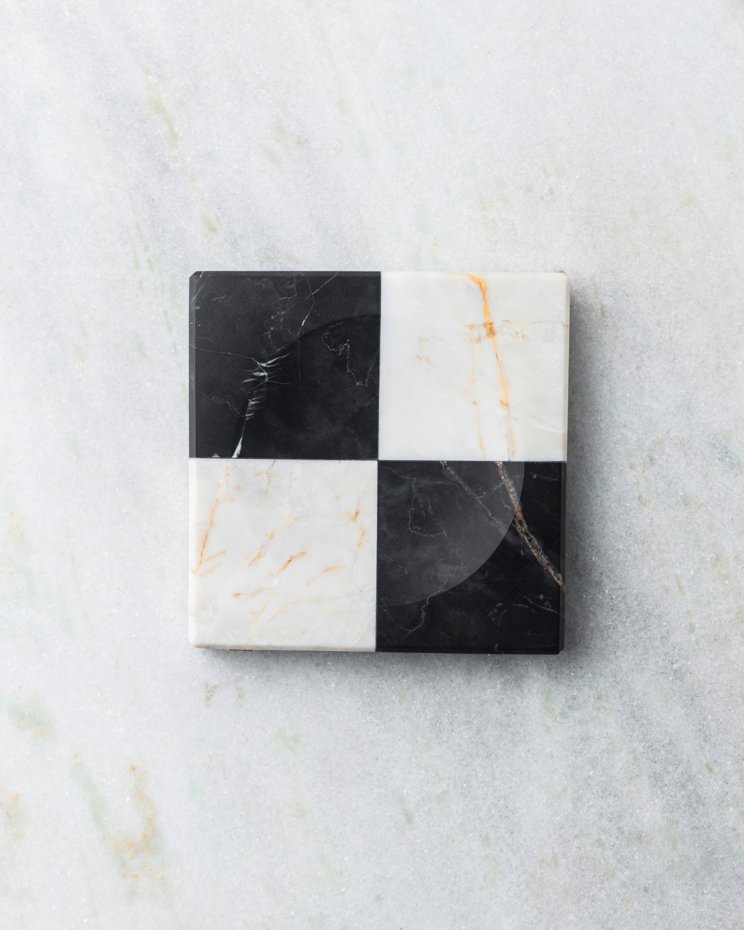 Porta-Joias Quadriculado - Nero Marquina