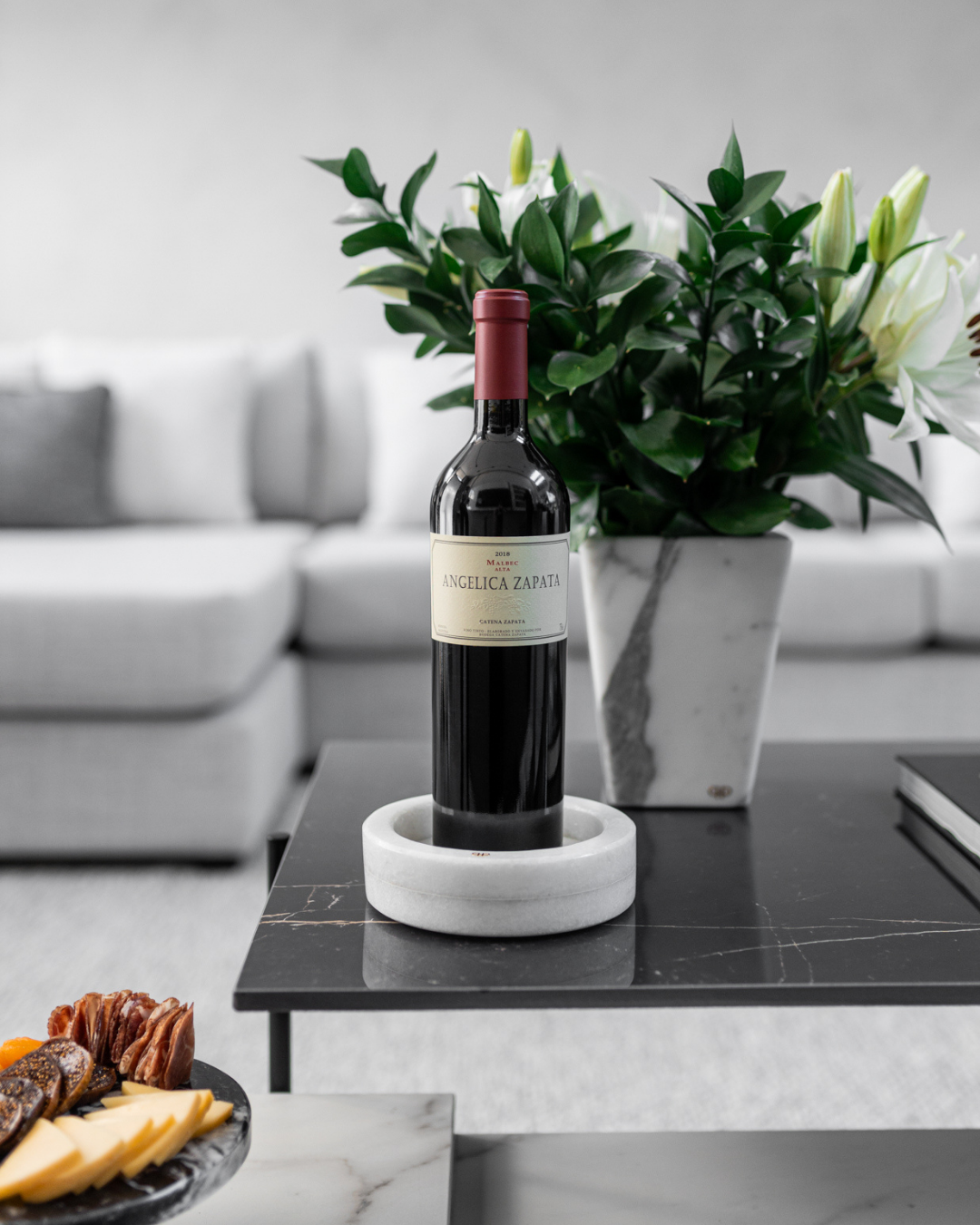 Porta-Vinho de Mesa - Carrara