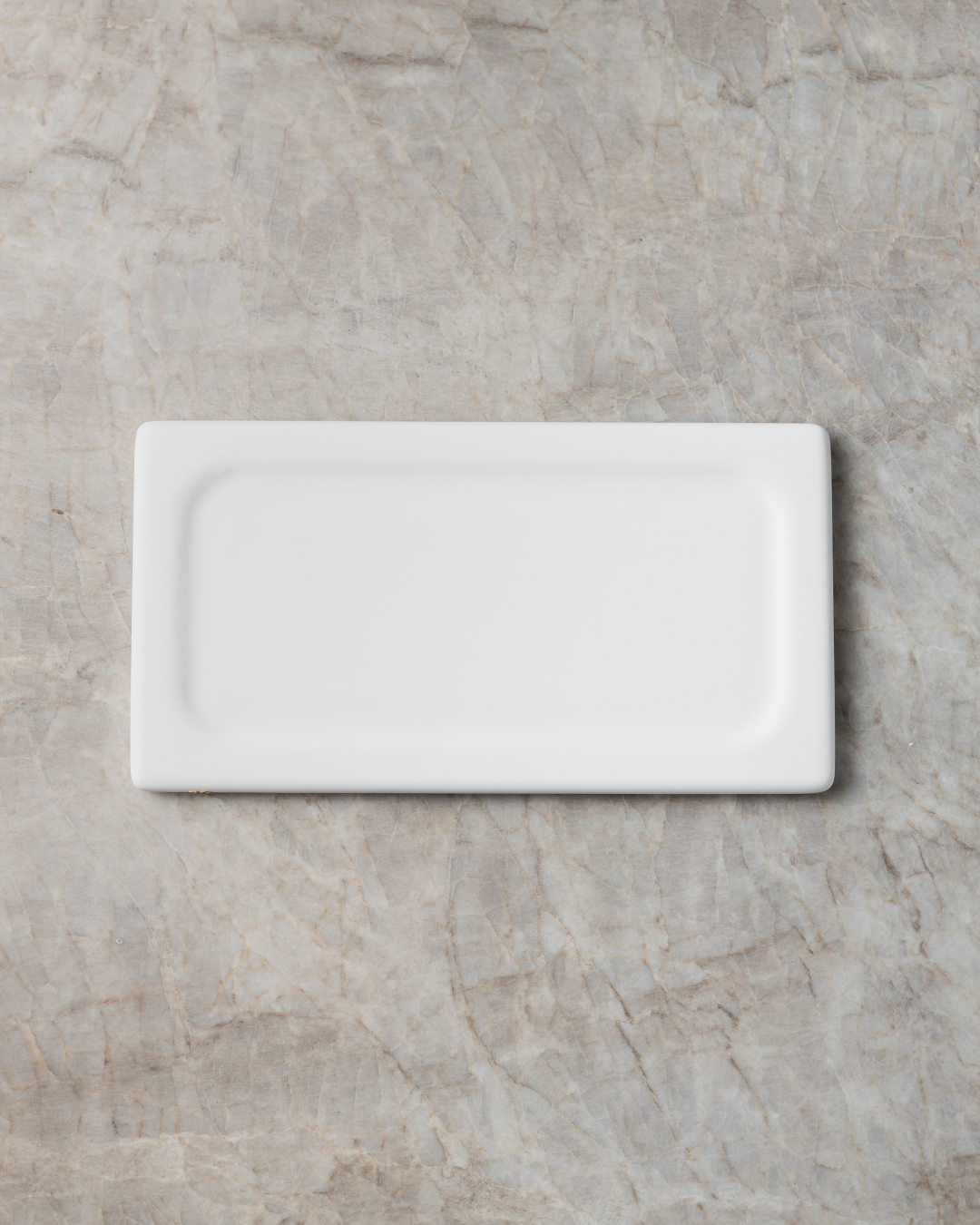 Prato Para Servir Bespoke - Corian White