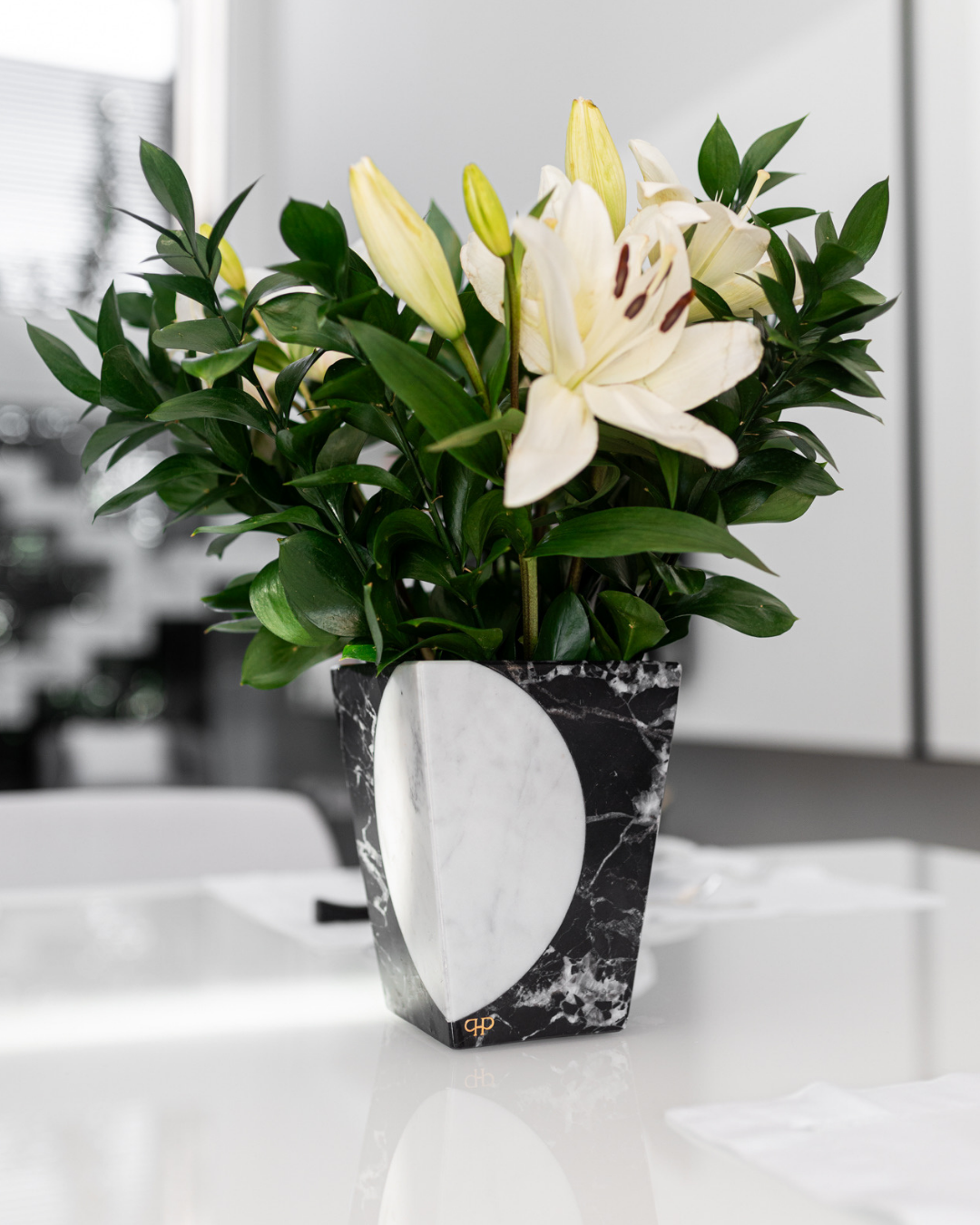 Vaso Moon - Lua Carrara